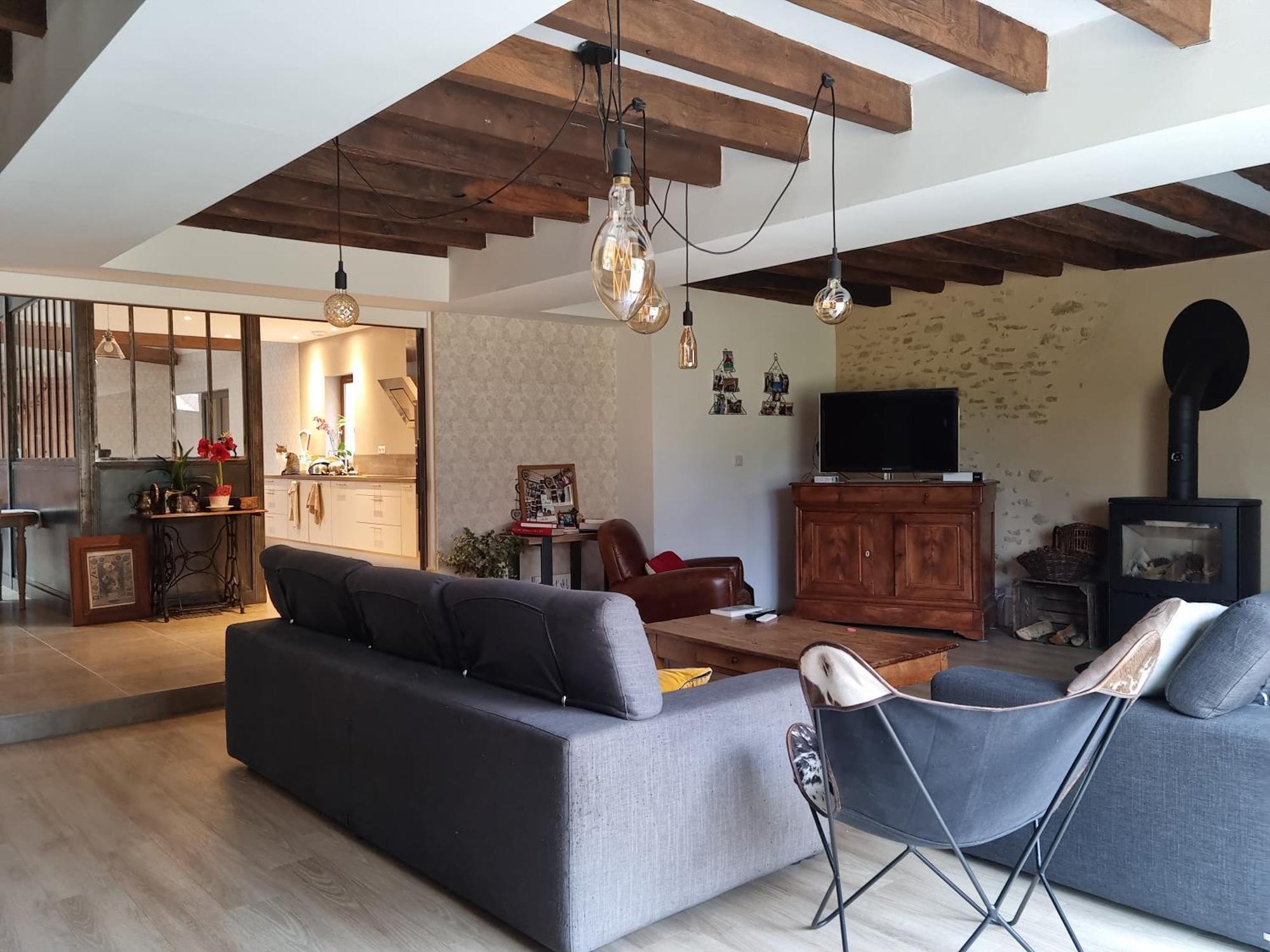L 'Aupinouse Chambre Double Pivoine Avec Salle D'Eau Privative La Suze-sur-Sarthe Bagian luar foto