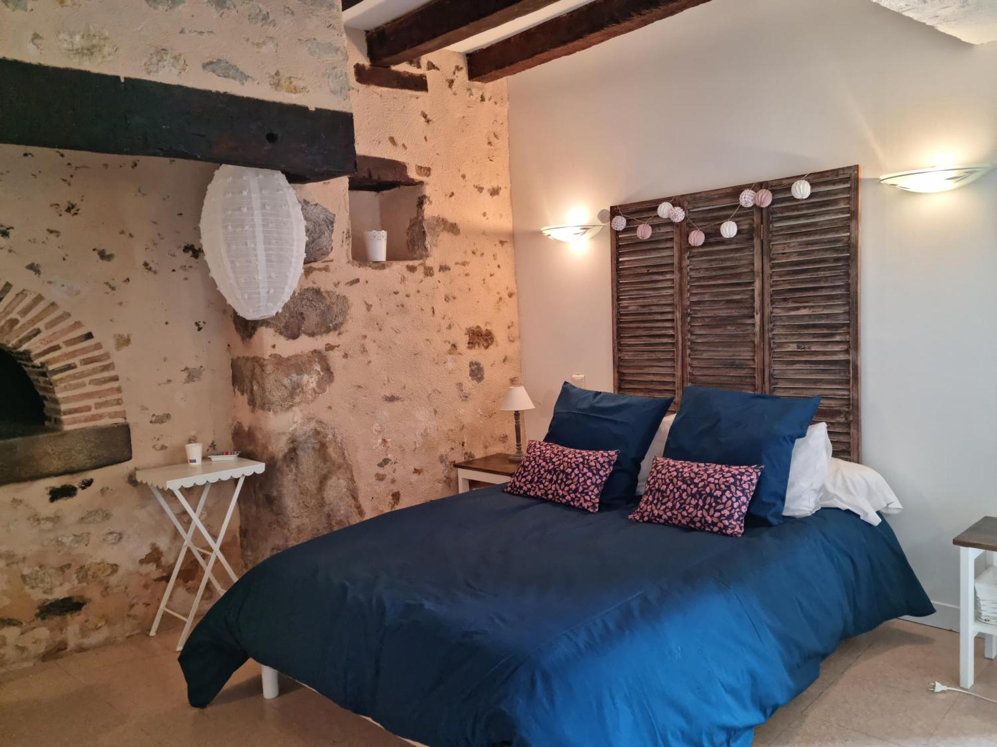 L 'Aupinouse Chambre Double Pivoine Avec Salle D'Eau Privative La Suze-sur-Sarthe Bagian luar foto